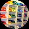 fabric shelves