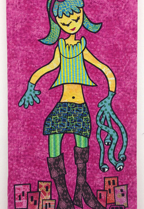 Giant Girl in the City