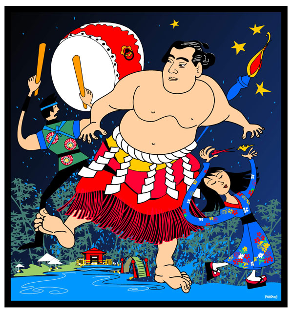 Posters for the Japanese Fall Festival